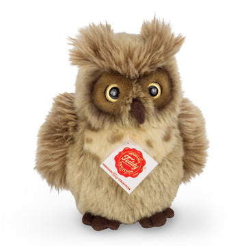 Faire-Teddy Hermann Plush Horned Owl 17 cm plush toy by Teddy Hermann-SO CUTE!